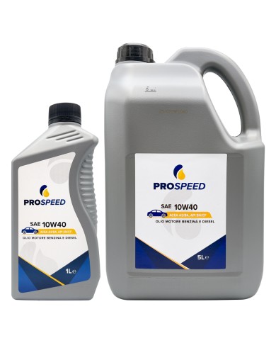 OLIO MOTORE PER AUTOVETTURE SAE 10W40