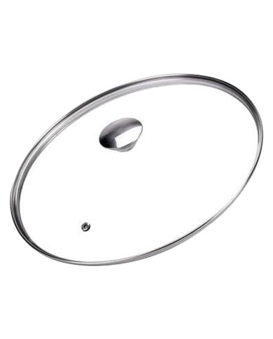 COPERCHIO VETRO E ACCIAIO ‘ALLEGRO INOX’