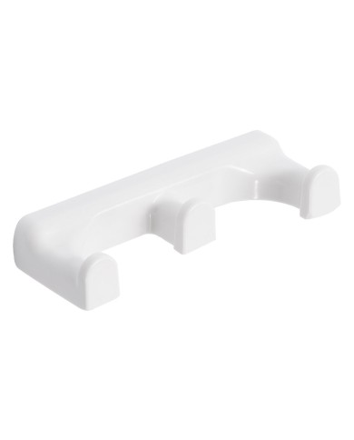 APPENDI ABITO ACCAPPATOIO SERIE LINEA Linea Bianco - cm 20 x 7 x h.3