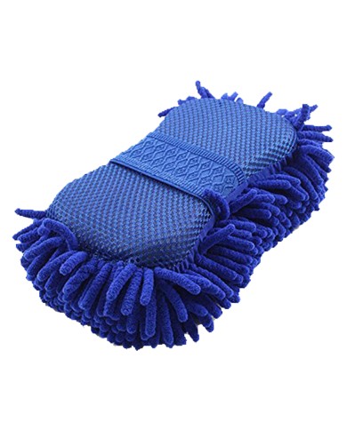 SPUGNA GUANTO CURLY in microfibra
