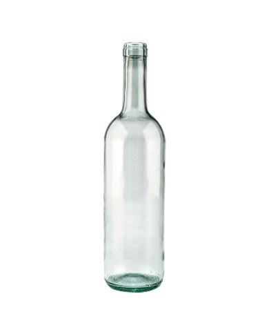 BOTTIGLIA IN VETRO TIPO BORDOLESE 750 ml - colore mezzo bianco