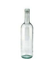 BOTTIGLIA IN VETRO TIPO BORDOLESE 750 ml - colore mezzo bianco