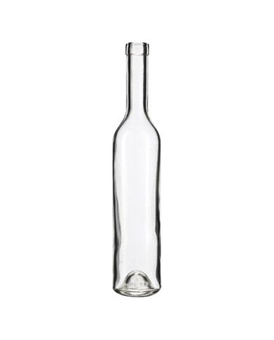 BOTTIGLIA IN VETRO PER DISTILLATI BORDOLESE 500 ml - colore bianco