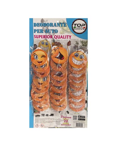 ESPOSITORE DEODORANTI AUTO SWEET AIR 24 pezzi