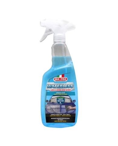 DETERGENTE LIQUIDO PER LAVAGGIO AUTO WATERLESS ml. 750