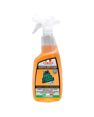 DETERGENTE SPRAY PER BICI BIKE CLEAN SHINE ml 750