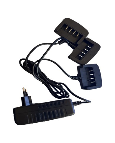 CARICA BATTERIA A 3 VIE 2.5 Ah - 21,6 W