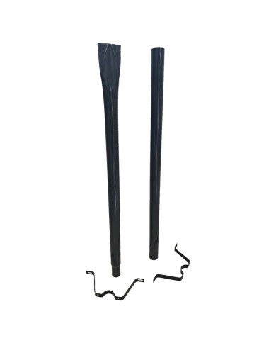 PALO SOSTEGNO PER CASSETTA POSTALE PORTALETTERE DAISY h. cm 150 - colore nero