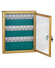 BACHECA PORTA CHIAVI cm 29 x 5 x h.37 - bronzo