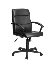 SEDIA DA MANAGER nera - cm 62 x 60 x h. 93 103