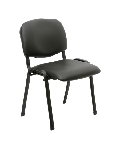 SEDIA INTERLOCUTORIA nero - cm 54,5 x 58 x 81,5