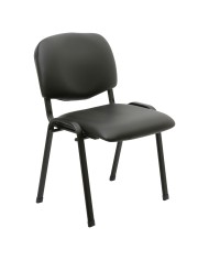 SEDIA INTERLOCUTORIA nero - cm 54,5 x 58 x 81,5