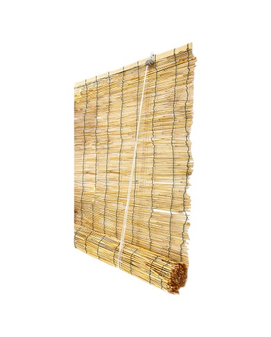 TAPPARELLA IN ARELLE BAMBU CON CARRUCOLA