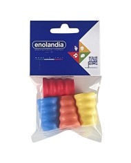 TAPPI ONDA TAPPOTUTTO cf. 4 pz - col. assortite