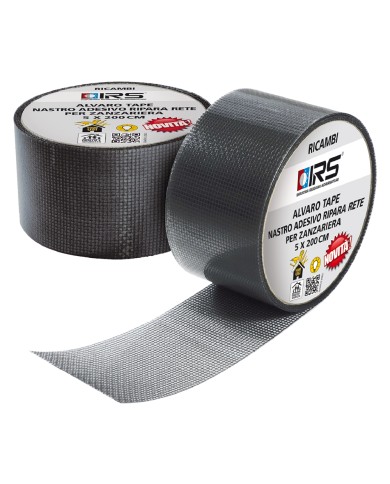 NASTRO RIPARA RETE PER ZANZARIERE cm 5 x 2 mt