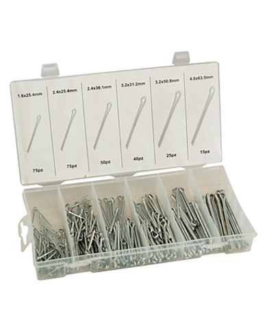 ASSORTIMENTO COPPIGLIE A MOLLA totale 280 pz