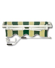 TENDA DA SOLE AVVOLGIBILE cm.300 x H.200 - giallo bianco ara.