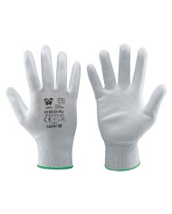 GUANTI 13 ECO-PU Tg. 7 bianco