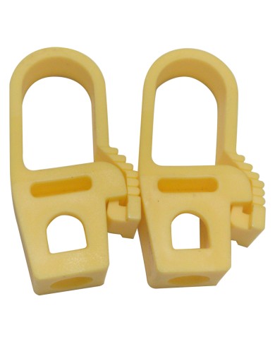 GANCIO IN PLASTICA mm. 59x29