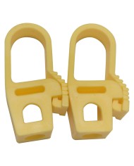 GANCIO IN PLASTICA mm. 59x29