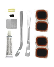 KIT RIPARAZIONE BICICLETTE set 12 pezzi