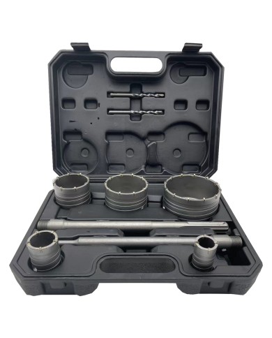 SEGHE A TAZZA PER MULTIMATERIALI set 9 pz