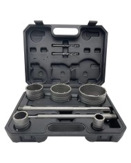 SEGHE A TAZZA PER MULTIMATERIALI set 9 pz