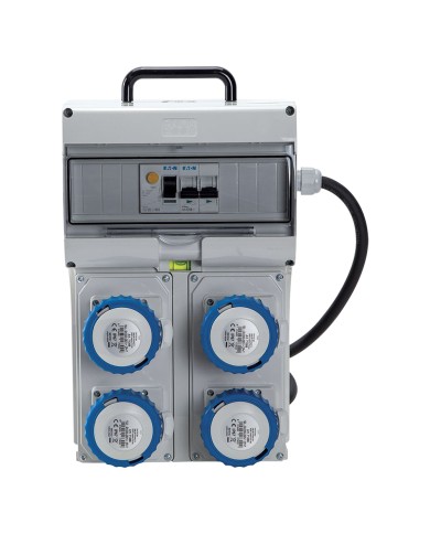 QUADRO ELETTRICO PL 220 4 potenza max.3 kw + pulsante emerg.
