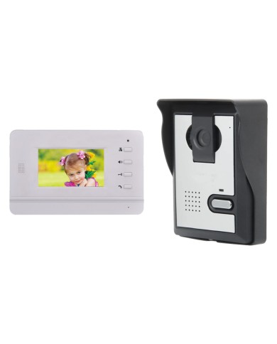 VIDEOCITOFONO MONO FAMILIARE IN KIT schermo da 4,3