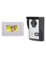 VIDEOCITOFONO MONO FAMILIARE IN KIT schermo da 4,3
