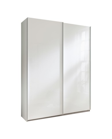 ARMADIO SCORREVOLE DUE ANTE LINEA SYSTEMA 150 x 67 x h.222 - bianco