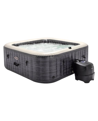 PISCINA IDROMASSAGGIO PURESPA GREYWOOD DELUXE cm 196 x 196 x 71