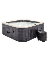PISCINA IDROMASSAGGIO PURESPA GREYWOOD DELUXE cm 196 x 196 x 71