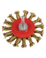 SPAZZOLA CIRCOLARE CON GAMBO Ø mm 100 - gambo mm 6