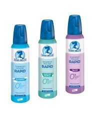 SHAMPOO MOUSSE PER CANE E CUCCIOLI RAPID profumazione