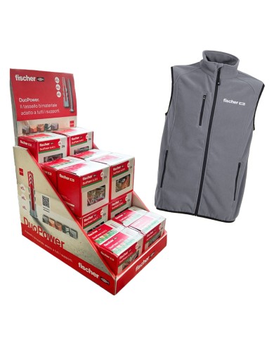 ESPOSITORE TASSELLI NYLON CON VITE DUO POWER totale 700 pezzi
