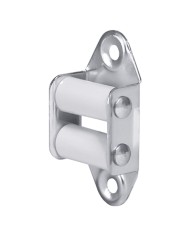 RULLO GUIDA CINGHIA verticale - rulli nylon - bianca