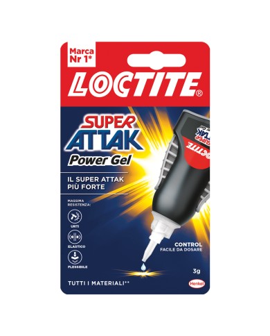 SUPER ATTAK POWER GEL CONTROL gr.3 - trasparente