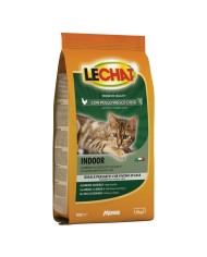 CROCCANTINI PER GATTI LECHAT INDOOR pollo e riso - kg 1,5