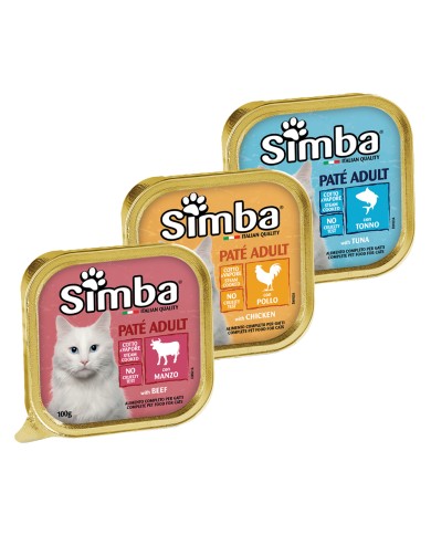 PATE PER GATTI SIMBA