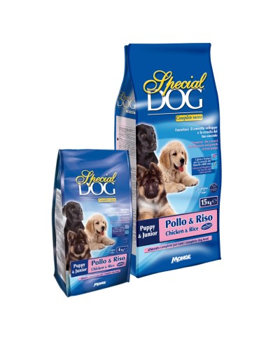CROCCHETTE PER CANI JUNIOR SPECIAL DOG pollo e riso