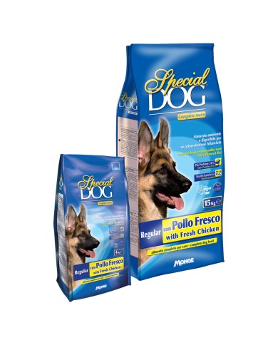 CROCCHETTE PER CANI ADULTI SPECIAL DOG Regular c pollo fresco