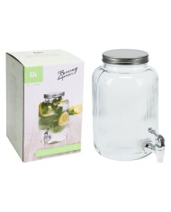 CARAFFA DISPENSER CON TAPPO ERMETICO litri 4