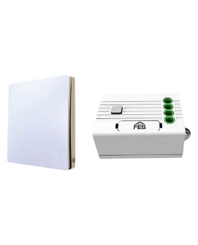 RELE SINGOLO CON PULSANTE SINGOLO 9301 art. 9320 + 9321
