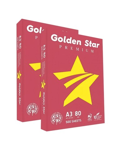 CARTA UFFICIO GOLDEN STAR PREMIUM A3 - 42 x 29,7 cm