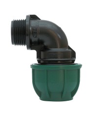 GOMITO A 90° CON DERIVAZIONE MASCHIO