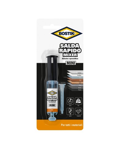 ADESIVO SALDA RAPIDO MIXER ml. 4 mini - trasparente