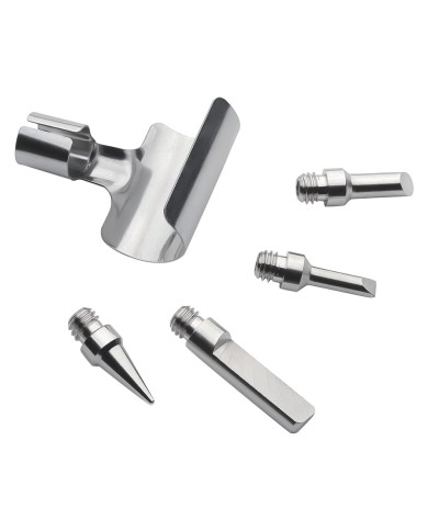 SET ACCESSORI PER MICROSALDATORE 5 pezzi