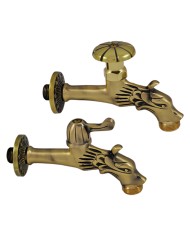 RUBINETTO ORNAMENTALE RINASCIMENTO 1 2 con