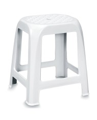 SGABELLO DA BAGNO ELFO bianco
